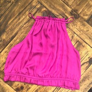 Express Pink Crop Top